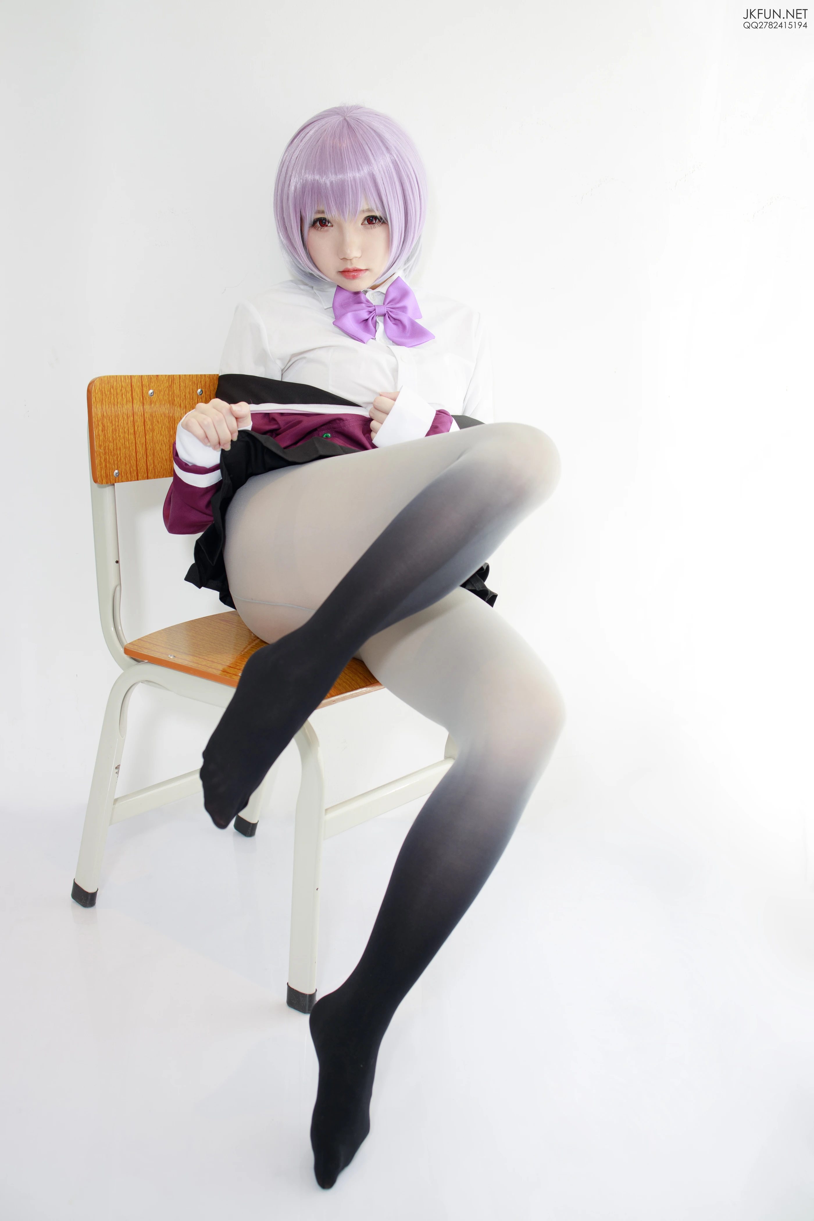 森萝财团 [JKFUN-004] 雪晴 COSPLAYER [123P 1V]插图5